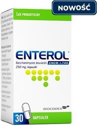 Enterol Lek probiotyczny 250 mg, 30 kapsułek