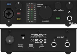 Interfejs Audio Topping E1x2 OTG