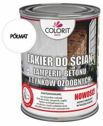 Lakier do ścian półmat 0,75 l Colorit