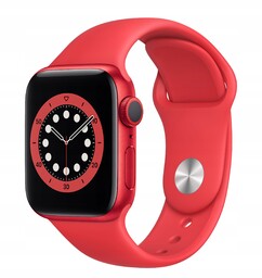 Smartwatch Apple Series 6 44mm czerwony Red