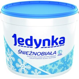 Farba Jedynka Śnieżnobiała 10 l