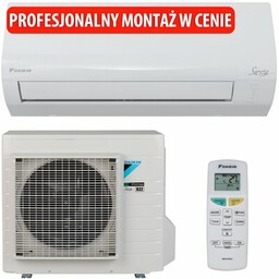 DAIKIN Klimatyzator Split, Pompa ciepła powietrze - powietrze