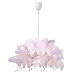 Lampa wisząca Farfalla 1 motylki różowa LP-MD088-3439A -