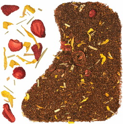 Rooibos truskawkowy (Torba 1 kg, Pakowanie standardowe)