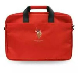 US Polo Torba USCB15PUGFLRE 16" czerwona /red