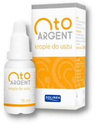 OTOARGENT Krople do uszu, 15ml