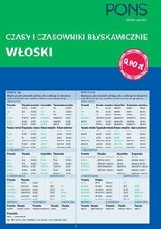 CZASY I CZASOWNIKI BłYSKAWICZNIE. WłOSKI PONS - PRACA