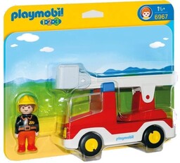 Playmobil 1.2.3 Wóz strażacki z drabiną 6967