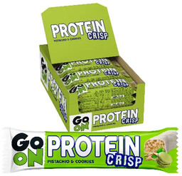 Baton Proteinowy Crisp pistacja - ciasteczko SANTE 24szt