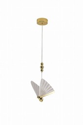 Mariposa lampa wisząca 1xLED/8W złota LP-1715/1P