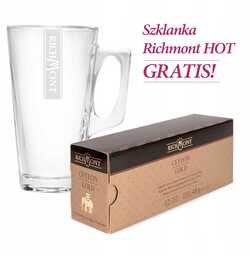 Herbata Richmont Ceylon Gold 12szt + SZKLANKA HOT