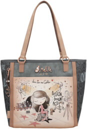 Duża torebka shopper - ANEKKE HOLLYWOOD 38702-047