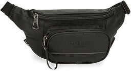 Pepe Jeans Dortmund Saszetka Szara 30x13x5 cm Bawełna,