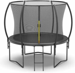 Trampolina ogrodowa BLACK + Drabinka 244cm 8ft