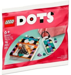 LEGO Klocki DOTS 30637 Tacka w kształcie zwierzaka