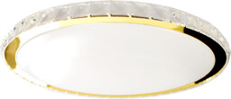 Plafon Layla Gold, ML8131, biały/złoty, 50W LED, ściemnialny