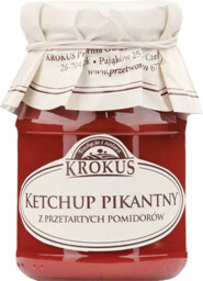 Krokus Ketchup Przetarte Pomidory 180g - AŻ 230G