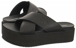 Klapki Calvin Klein Flatform Cross MG UC Triple