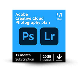 Adobe Plan Fotograficzny CC 20GB (Photoshop + Lightroom)