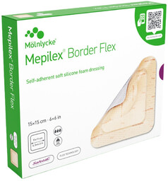 Opatrunek Mepilex Border FLEX 15 x 15 /opk.