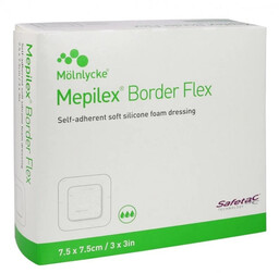 Opatrunek Mepilex Border FLEX 7,5 x 7,5 /opk.