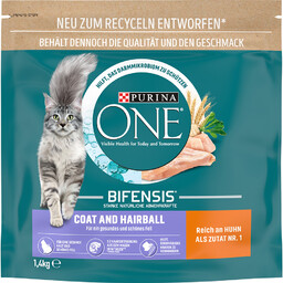 PURINA ONE Coat & Hairball - 6 x