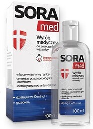 SORA Med Płyn do zwalczania wszawicy, 100 ml