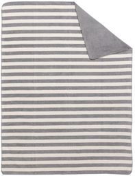 Koc Cosy Home 150x200cm Gray Stripes, 150 x