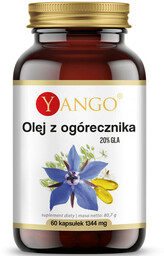 YANGO Olej Z Ogórecznika 60caps