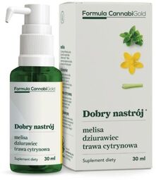 Formula CannabiGold - Dobry nastrój - melisa dziurawiec