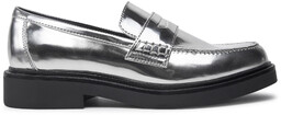 Loafersy Aldo Verima 13838579 Srebrny