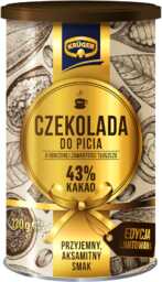 Czekolada do picia 43% puszka KRUGER 220g