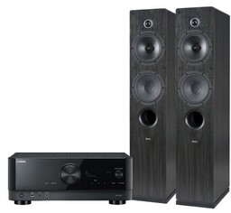 YAMAHA Zestaw stereo RX-V4A + INDIANA Line Tesi