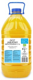 OCET JABŁKOWY 5 % NIEFILTROWANY BIO 5 L