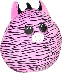 Squish-a-Boos Zoey różowa zebra 22 cm