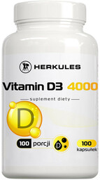 HERKULES Vitamin D3 4000 100caps