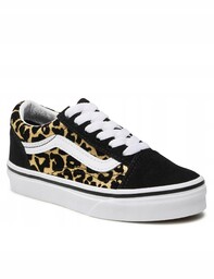 Vans Tenisówki Old Skool VN0A7Q5FABS1 (Flocked Leopard) Black/T