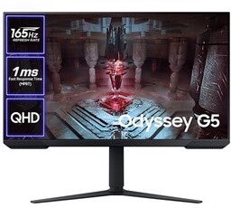 SAMSUNG Monitor Odyssey G5 LS27CG552EUXEN 27" 2560x1440px 165Hz