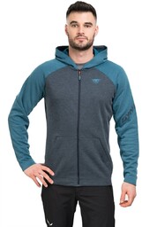 BLUZA 24/7 POLARTEC ZIP HOODY-MALLARD BLUE-3010