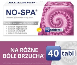 No-Spa tabletki 40 mg, 40 tabl.