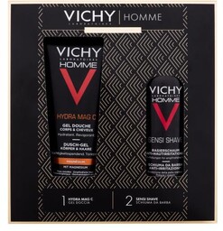 Vichy Homme zestaw żel do golenia Homme Sensi