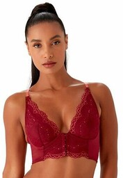 Gossard 7718 Biustonosz braletka, cranberry