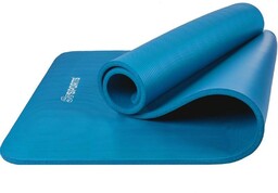 BŁĘKITNA MATA GIMNASTYCZNA TRENINGOWA 190x80x1,5CM DO ĆWICZEŃ FITNESS