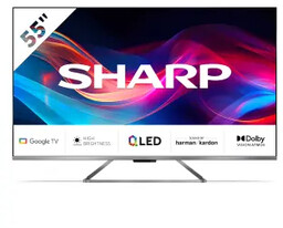 Sharp 55GP7765E 55" QLED 4K Google TV Dolby