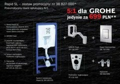 Stelaż do WC Grohe Rapid SL Fresh 5w1