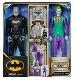 SPIN MASTER Zestaw figurek Batman vs Joker DC