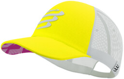 COMPRESSPORT Czapka lifestyle TRUCKER CAP safe yellow/white