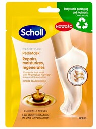 SCHOLL Maska nawilżająca z miodem manuka PediMask (1