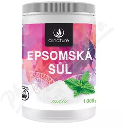 Allnature Sól Epsom Mięta 1000g