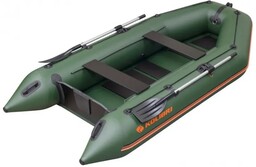 Ponton Kolibri KM-330 z rolowaną podłogą - Green